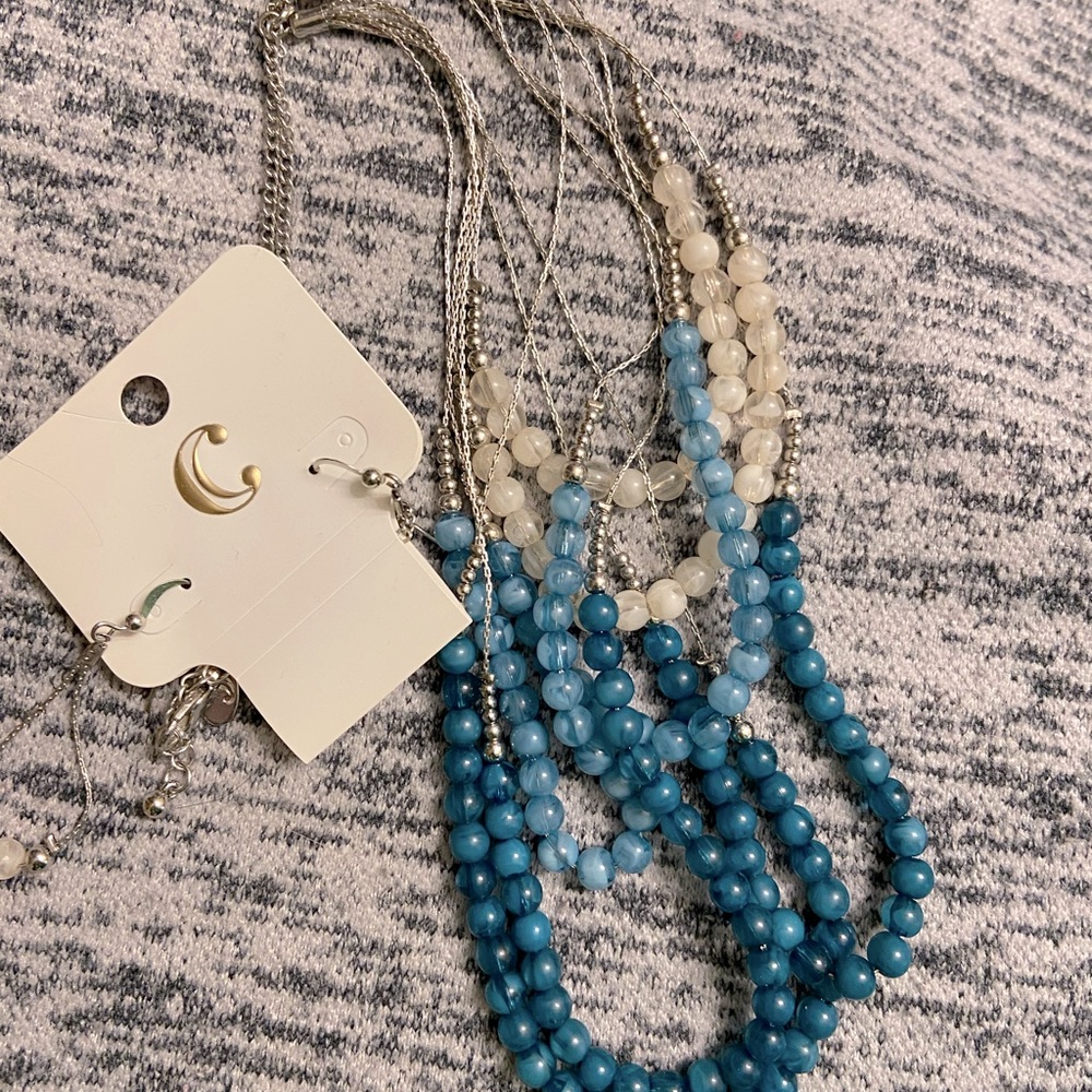Charming Charlie's Necklace/Earring set